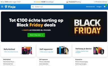 Schermafbeelding van fixje.nl