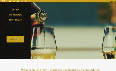 Schermafbeelding van fixjefeest.nl
