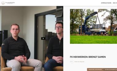 Schermafbeelding van fkhekwerken.nl