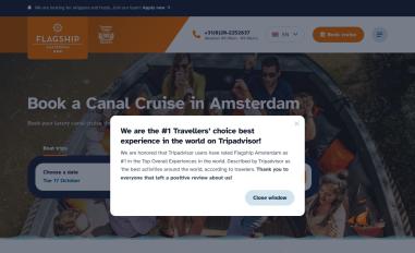 Schermafbeelding van flagshipamsterdam.com