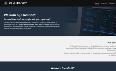 Schermafbeelding van flamsoft.nl