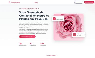 Schermafbeelding van fleursetplantes.com