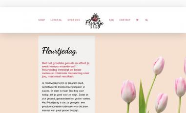 Schermafbeelding van fleurtjedag.nl