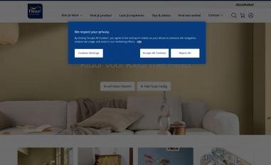 Schermafbeelding van flexa.nl