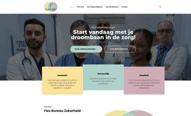 Schermafbeelding van flexbureauzekerheid.com