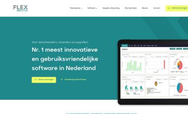 Schermafbeelding van flexmeester.nl