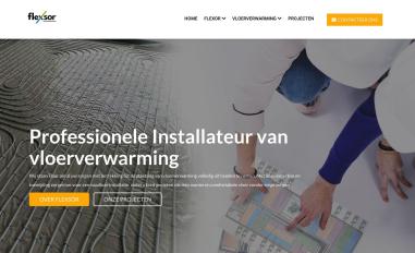 Schermafbeelding van flexsor.be