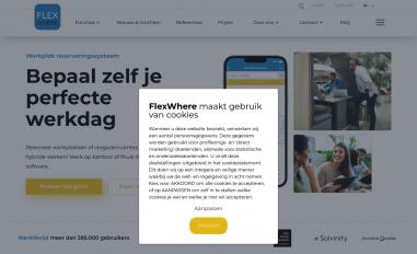 Schermafbeelding van flexwhere.nl