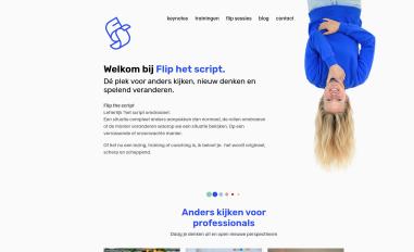 Schermafbeelding van fliphetscript.nl