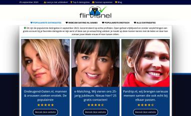 Schermafbeelding van flirtsnel.nl
