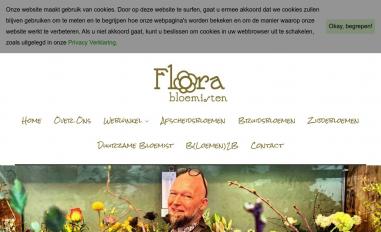 Schermafbeelding van florabloemisten.nl