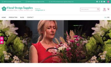 Schermafbeelding van floraldesignsupplies.nl