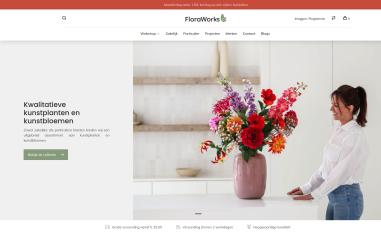 Schermafbeelding van floraworks.nl