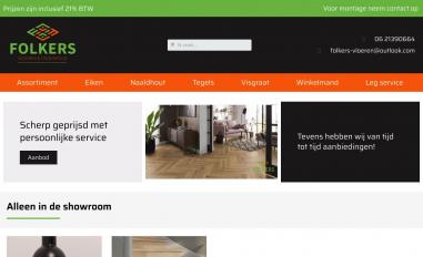 Schermafbeelding van folkers-vloeren.nl