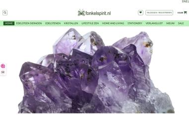 Schermafbeelding van fonkelspirit.nl