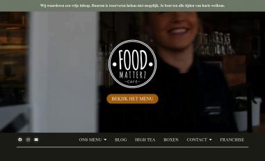 Schermafbeelding van foodmatterz.nl