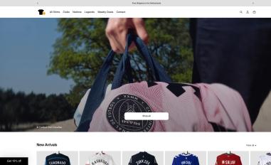Schermafbeelding van footballshirtparadise.com