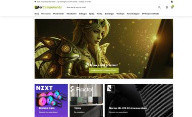 Schermafbeelding van forcomponents.nl