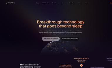 Schermafbeelding van fordeepsleep.com