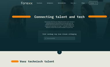 Schermafbeelding van forexx.nl