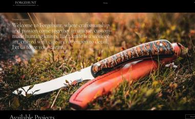 Schermafbeelding van forgehunt.com