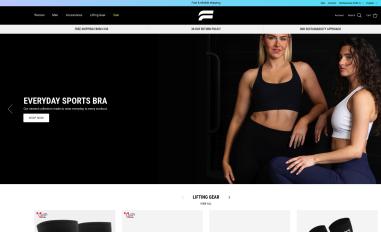 Schermafbeelding van fortexfitness.com