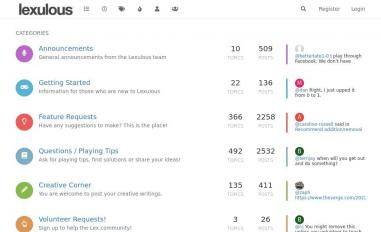 Schermafbeelding van forum.lexulous.com