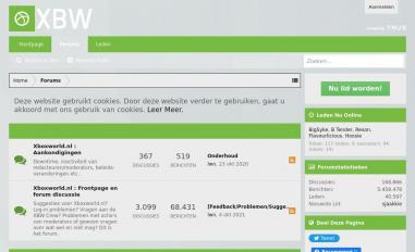Schermafbeelding van forum.xboxworld.nl