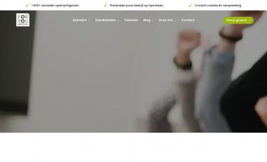 Schermafbeelding van foryoumedia.nl
