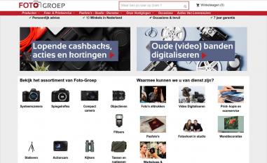 Schermafbeelding van foto-groep.nl