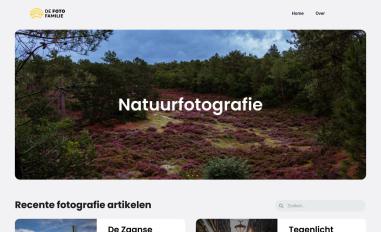 Schermafbeelding van fotofamilie.nl