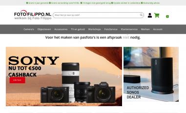 Schermafbeelding van fotofilippo.nl