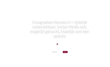 Schermafbeelding van fotografeermeneer.nl