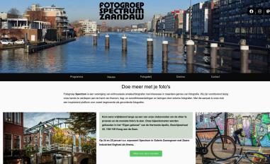 Schermafbeelding van fotogroepspectrum.nl