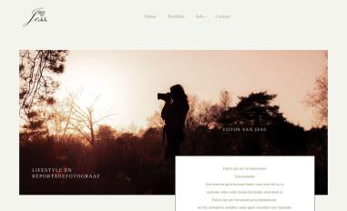 Schermafbeelding van fotosvanjess.mypixieset.com