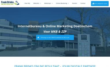 Schermafbeelding van frankbrinks.nl