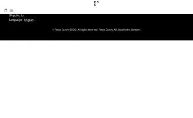Schermafbeelding van frankdandy.com