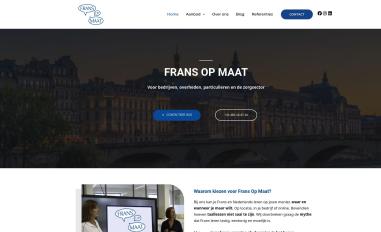 Schermafbeelding van frans-op-maat.be