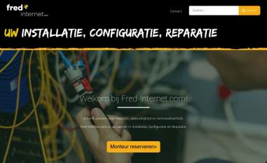 Schermafbeelding van fred-internet.com
