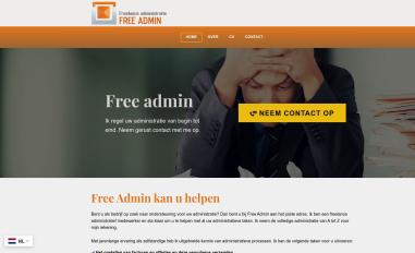 Schermafbeelding van free-admin.be