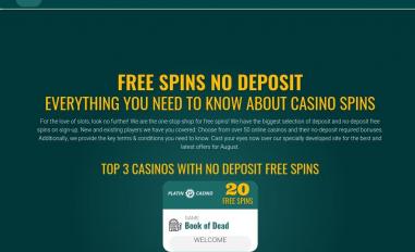 Schermafbeelding van free-spins.net