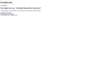 Schermafbeelding van freedates.site