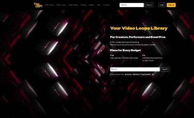 Schermafbeelding van freeloops.tv