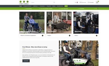 Schermafbeelding van freewheely.nl