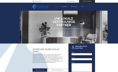 Schermafbeelding van freezee.nl