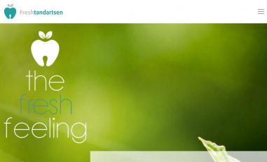 Schermafbeelding van freshtandartsen.nl
