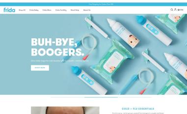 Schermafbeelding van frida.com