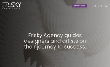 Schermafbeelding van frisky.agency