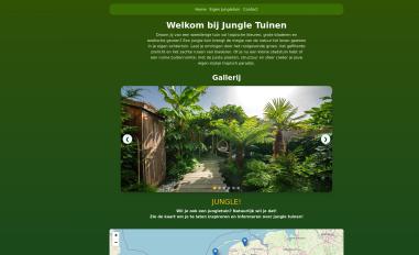 Schermafbeelding van frontend-jungletuin.newdeveloper.nl