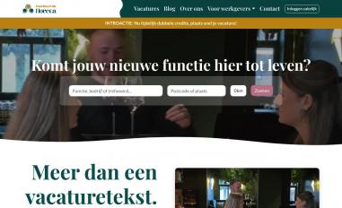 Schermafbeelding van functiesindehoreca.nl